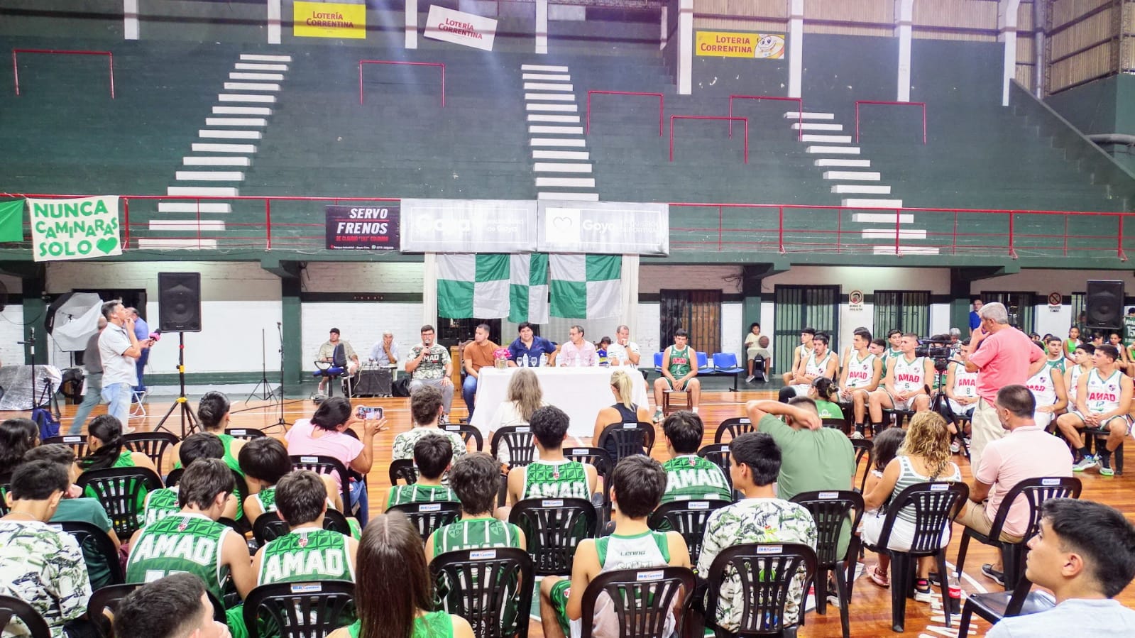 AMAD PRESENTÓ SU PLANTEL FEDERAL PARA LA TEMPORADA 2025 EN EL “GIGANTE DEL NORDESTE”