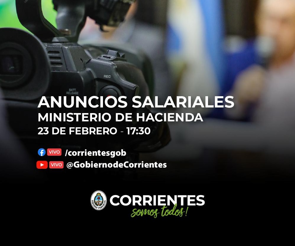 El Gobierno provincial realizará este viernes anuncios salariales