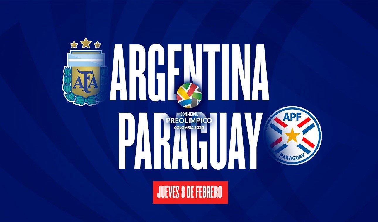 Hoy Argentina vs. Paraguay, por el Preolímpico Sub 23