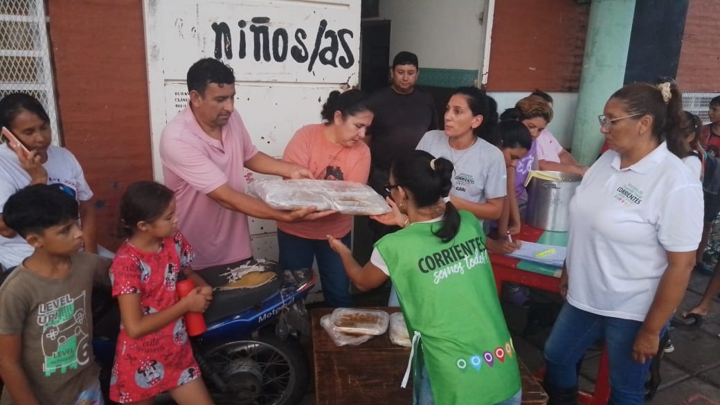 Gobierno y Municipio despliegan una intensa labor de asistencia y contención hacia las familias damnificadas por el temporal