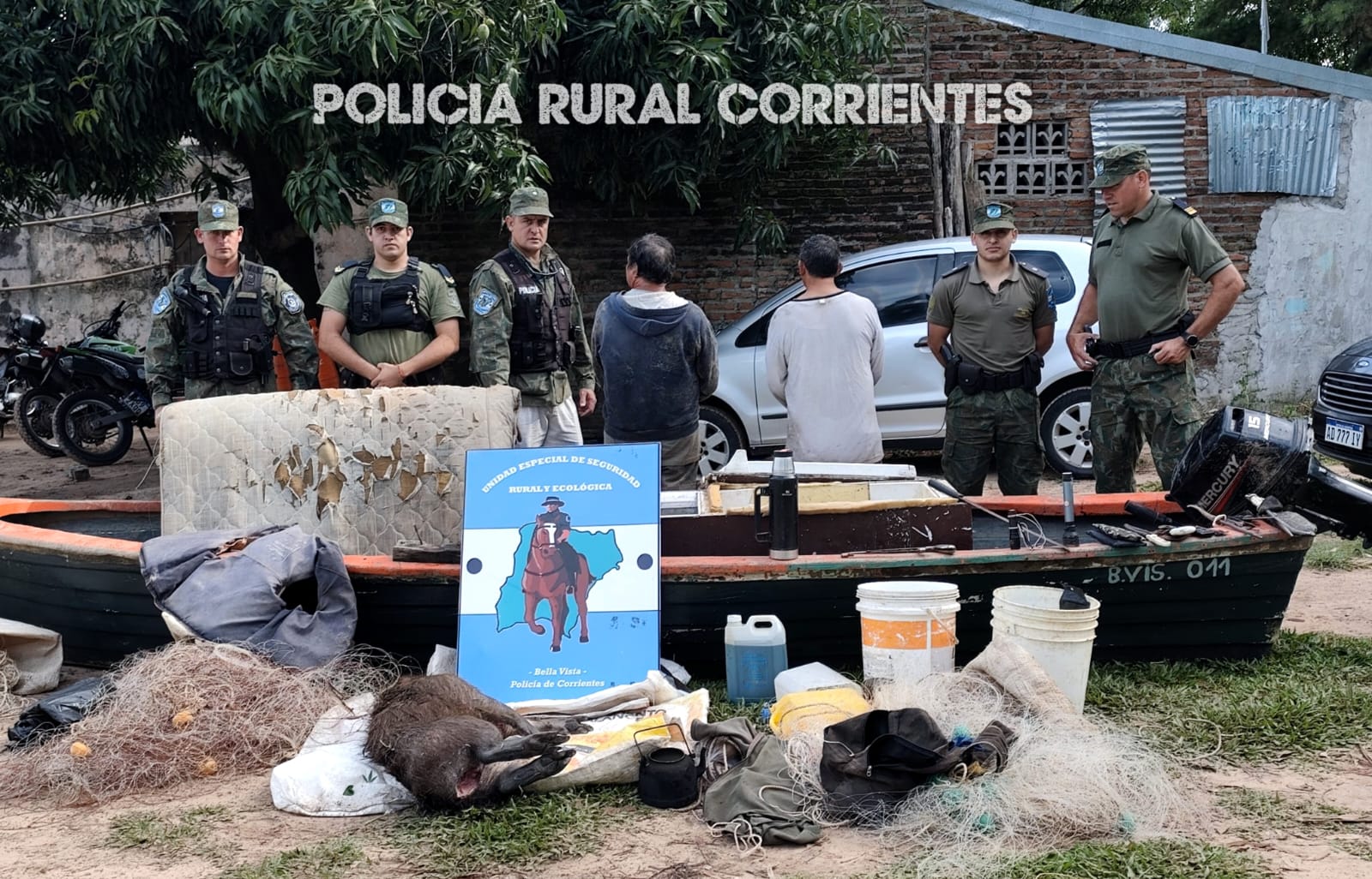 CAZADORES FURTIVOS ATACARON A POLICÍAS DEL PRIAR TRAS SER DESCUBIERTOS