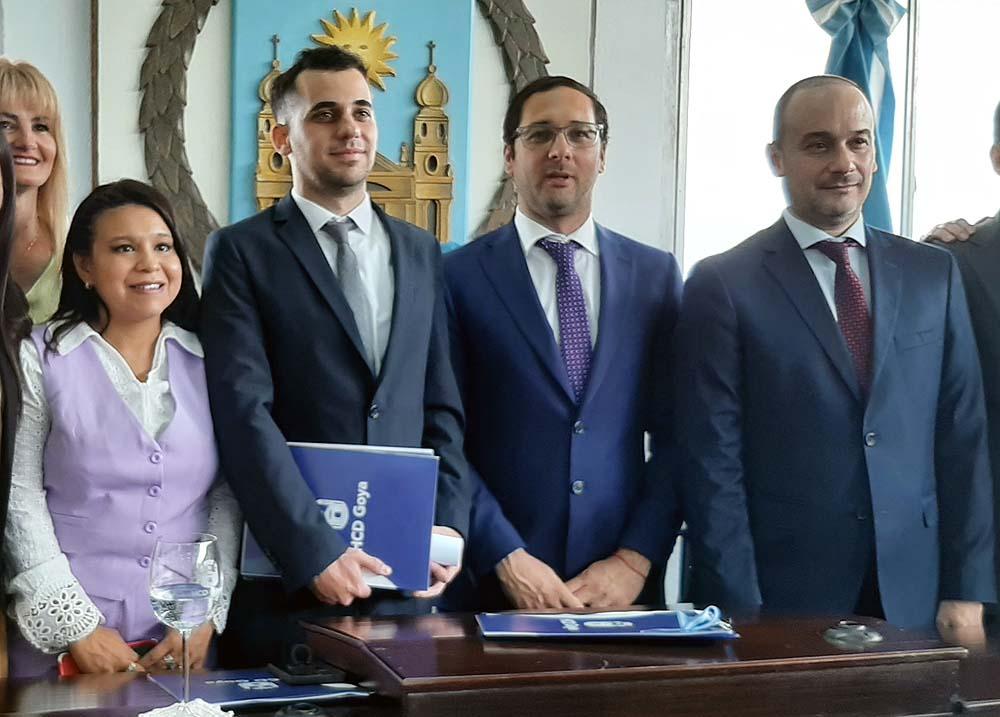 Juraron los concejales electos y el Defensor de los Vecinos de Goya