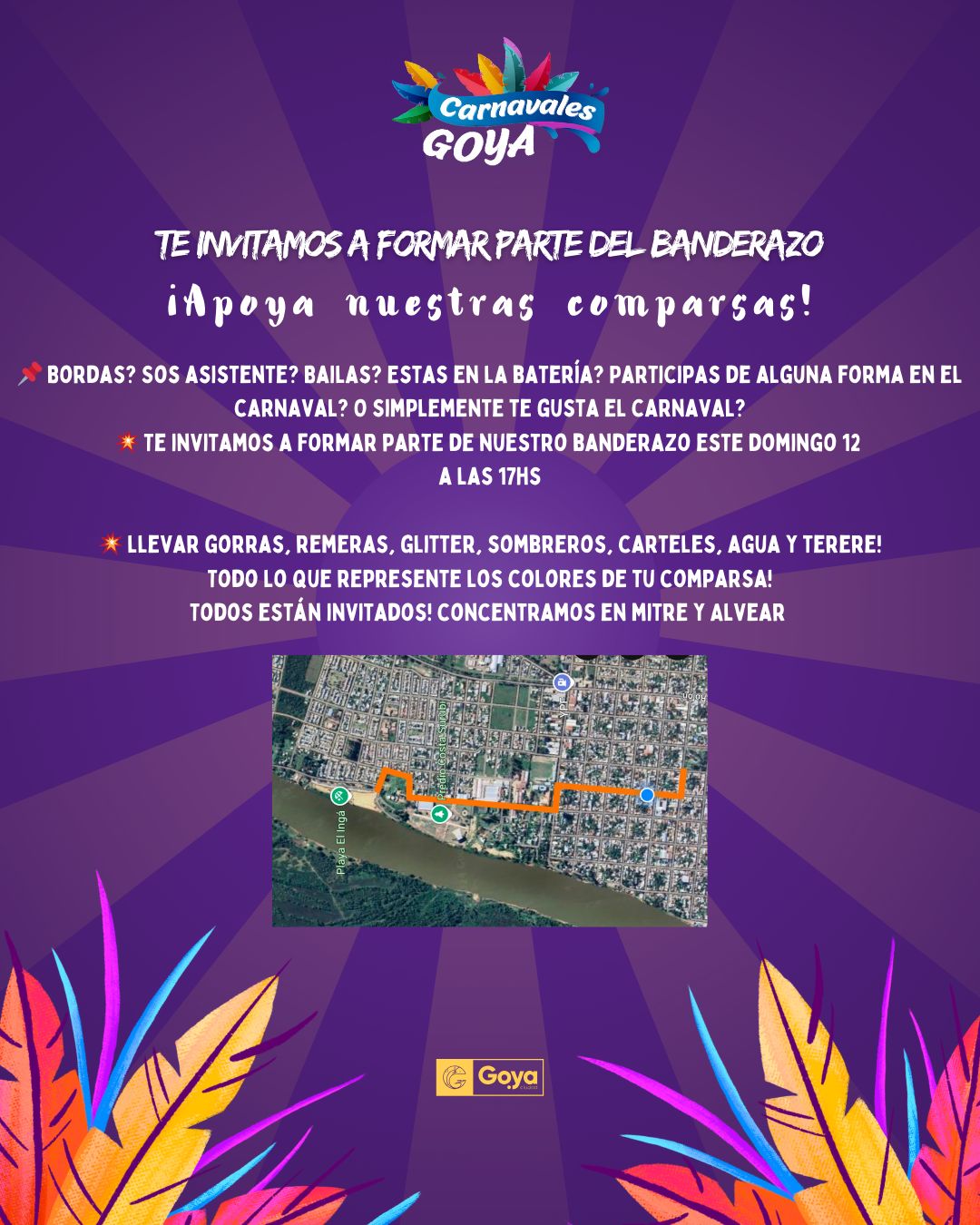 BANDERAZO CARNAVALERO