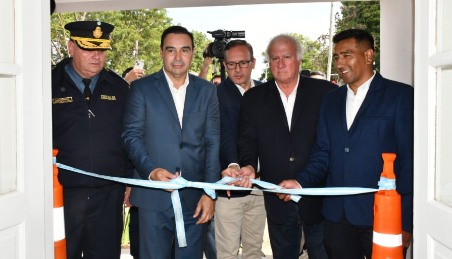 VALDÉS PARTICIPÓ EN EL DERQUI DE LAS PATRONALES EN HONOR A SAN ISIDRO E INAUGURÓ UNA COMISARÍA