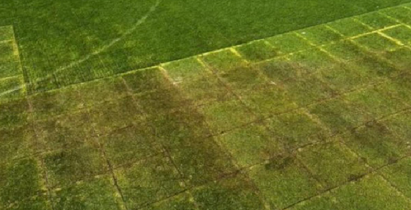 Así está el campo de juego del Monumental a dos días del Superclásico entre River y Boca