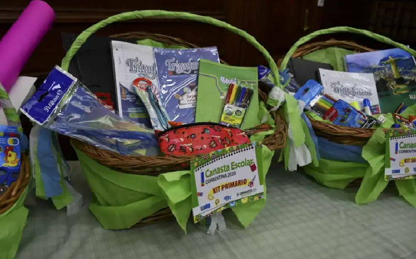 Vuelta a clases: la lista de comercios adheridos a la Canasta Escolar en Corrientes