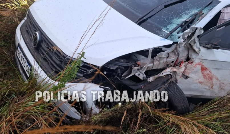 UN MOTOCICLETA MURIÓ TRAS CHOCAR CERCA DE ARROYO BATEL
