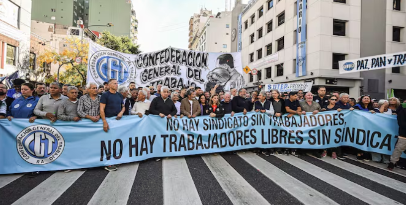 La CGT anunció una marcha en contra del Gobierno a Plaza de Mayo el 30 de abril