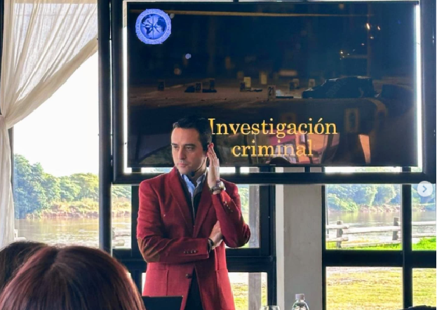 "Nacho" González Prieto calificó como “una hermosa experiencia” capacitar a periodistas en la Feria del Libro de Goya