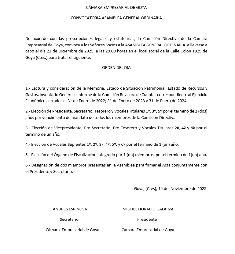 camara empresarial un dia