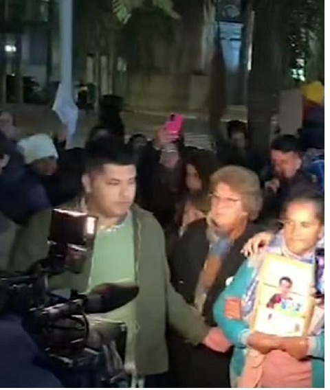  TRAS LA DETENCIÓN DE LAUDELINA, MASIVA MARCHA EN GOYA PARA RECLAMAR LA APARICIÓN CON VIDA DE LOAN