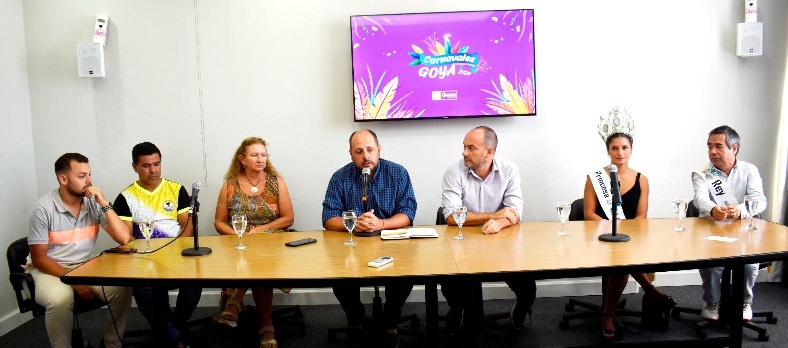 GOYA SE PREPARA PARA VIVIR EL CARNAVAL: PRESENTACIÓN DE LOS CORSOS OFICIALES 2024