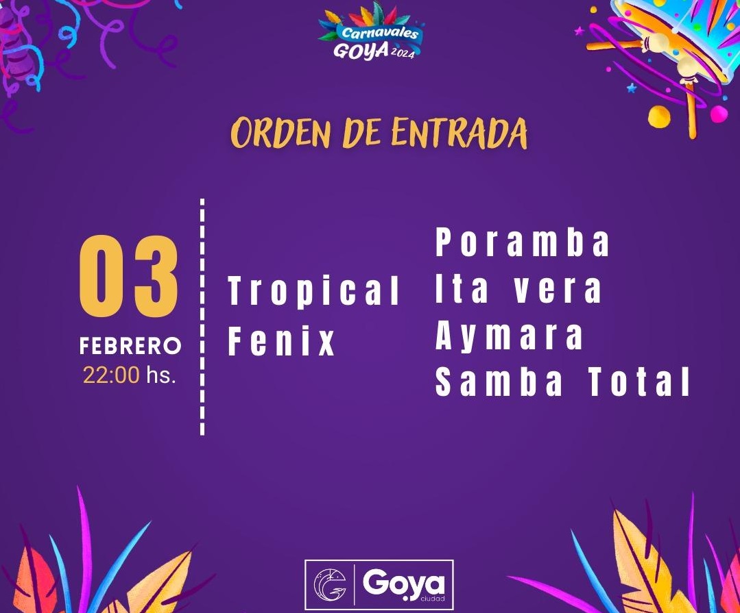 Samba Total en Goya: SEGUNDA LUNA CARNAVALERA