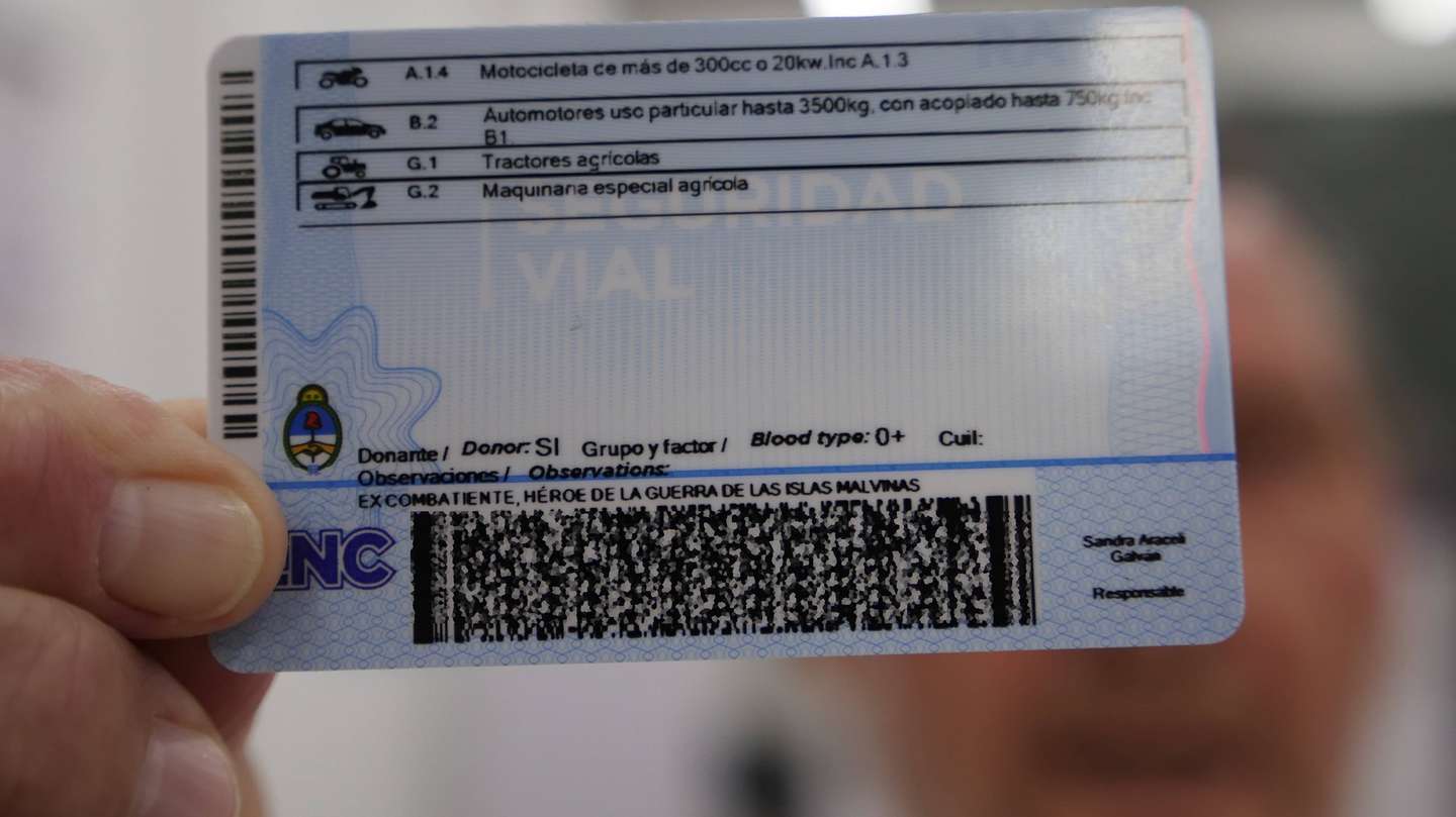 carnet conducir heroe