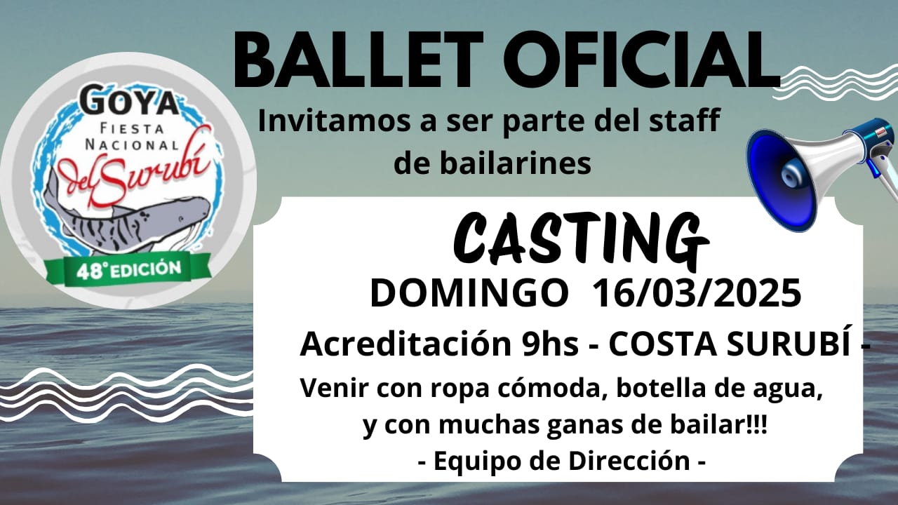 BALLET OFICIAL DE LA FIESTA NACIONAL DEL SURUBÍ