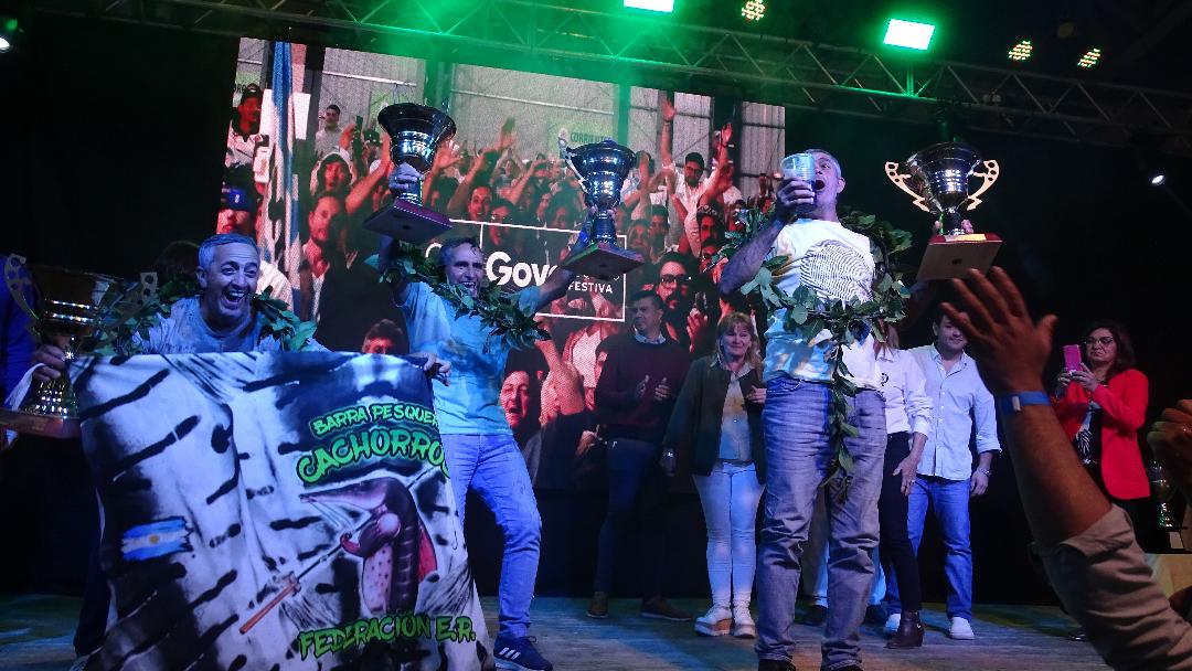 CON UNA ESPECTACULAR CENA DE PREMIACIÓN CONCLUYÓ EL 27º CONCURSO ARGENTINO DE PESCA VARIADA