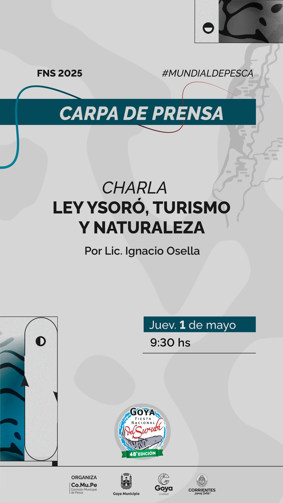 Este jueves en Carpa de Prensa: CHARLA DEL SENADOR OSELLA SOBRE LA IMPORTANCIA DE LA LEY YSORO
