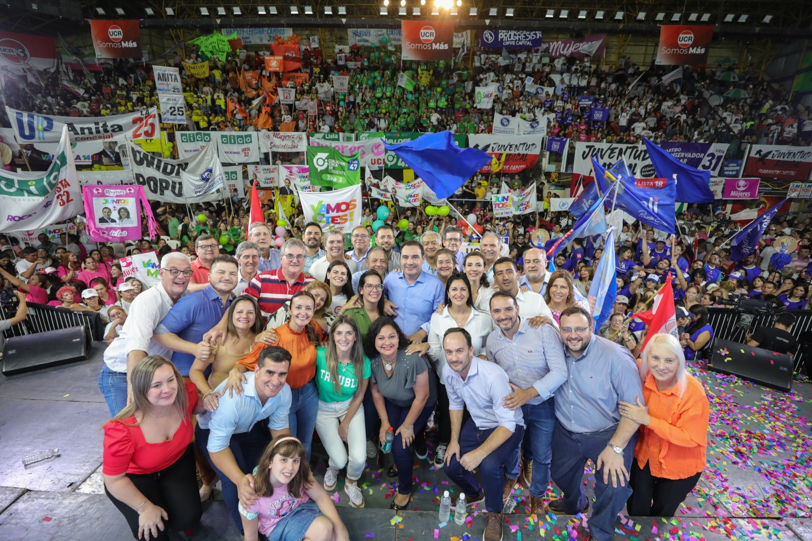 En el cierre, Pedro Braillard Poccard dijo que la oposición no aportó debate a la campaña