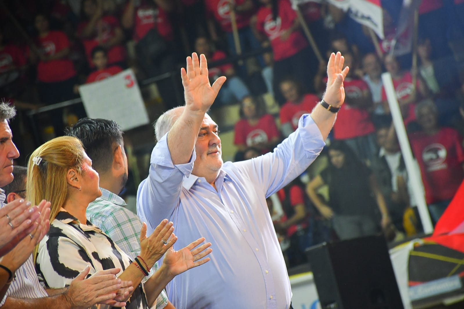 Ricardo Colombi pidió "defender la provincia"