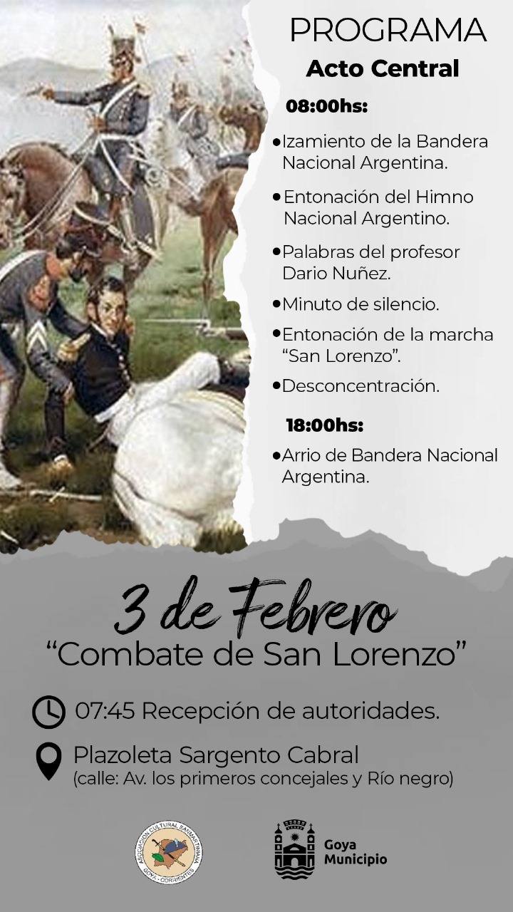 COMBATE DE SAN LORENZO: GLORIA Y HONOR AL SARGENTO CABRAL