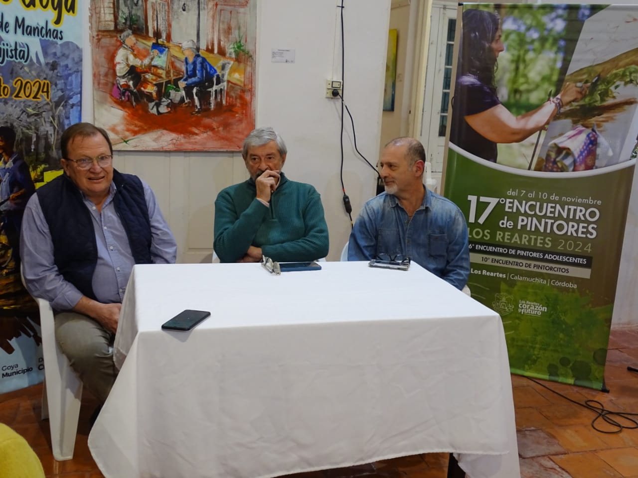 SE PRESENTO EN GOYA EL 17º ENCUENTRO NACIONAL DE PINTORES LOS REARTES CÓRDOBA