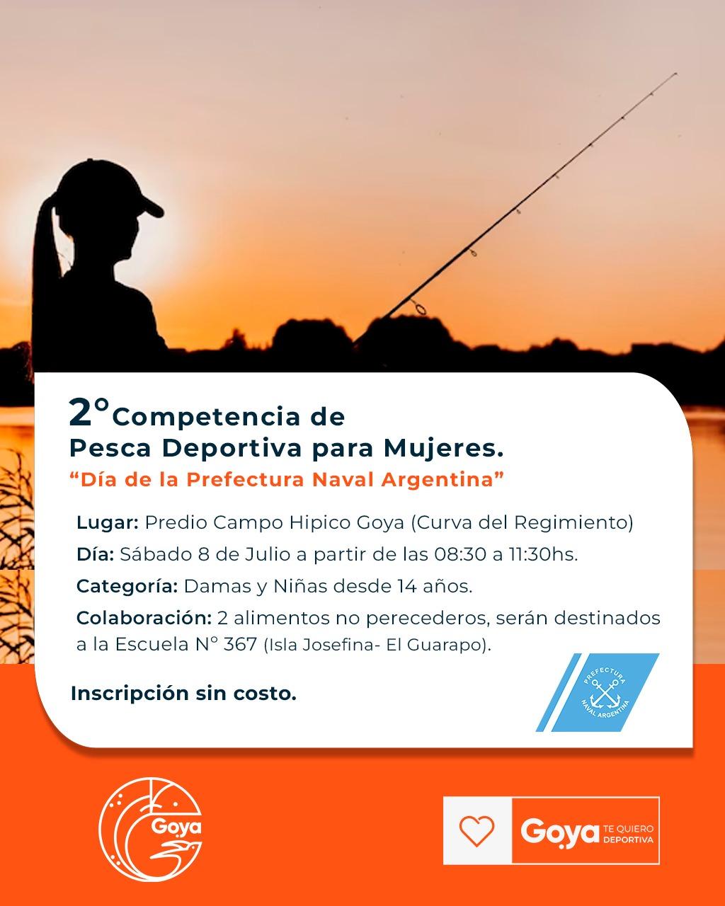 EXPECTATIVA POR CONCURSO PESCA DE COSTA PARA MUJERES ORGANIZADO POR PREFECTURA