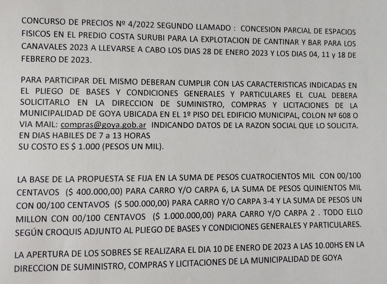 concurso precios carnavales