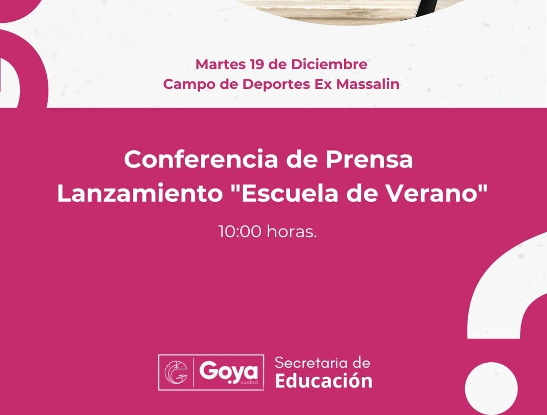 PRESENTAN EN CONFERENCIA DE PRENSA ESCUELA DE VERANO DE ESTA TEMPORADA