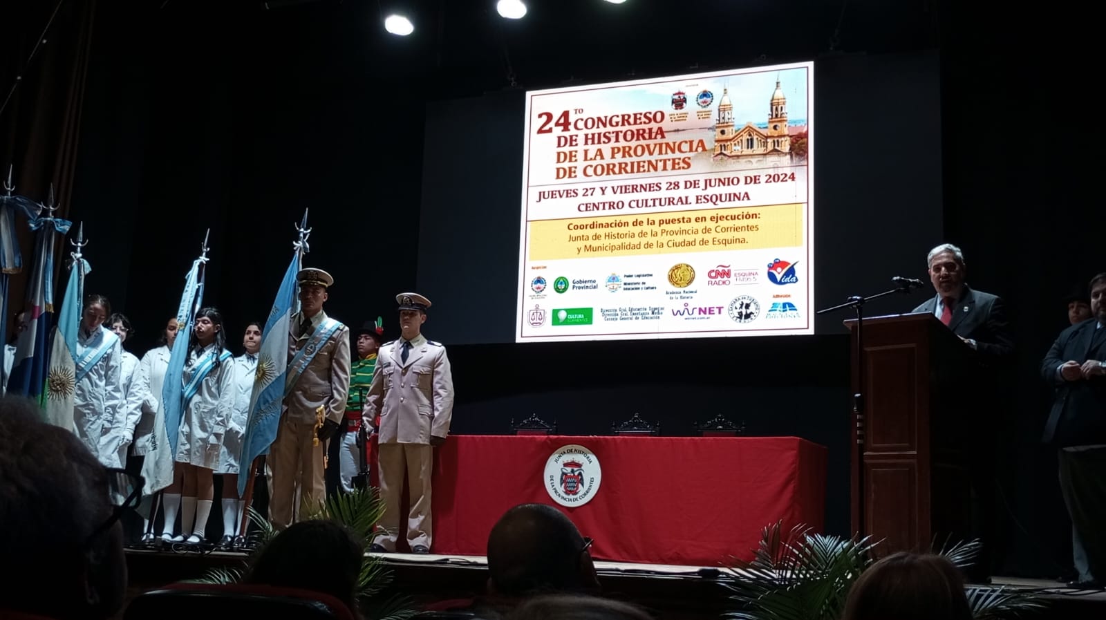 SE REALIZA EL 24º CONGRESO DE HISTORIA EN ESQUINA