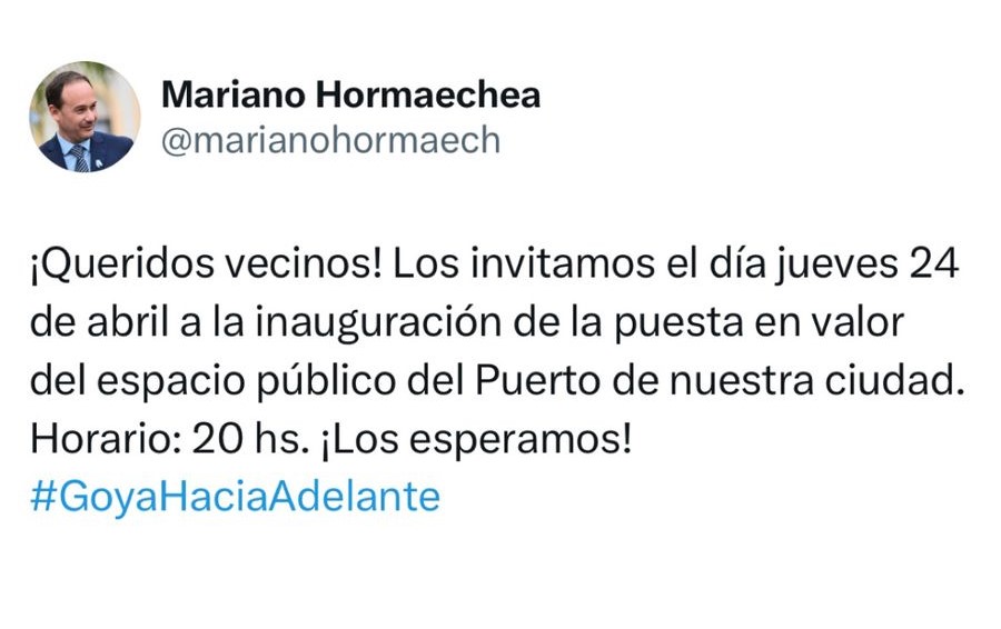 INAUGURACIÓN DEL ESPACIO RECUPERADO EN ZONA PUERTO BOCA