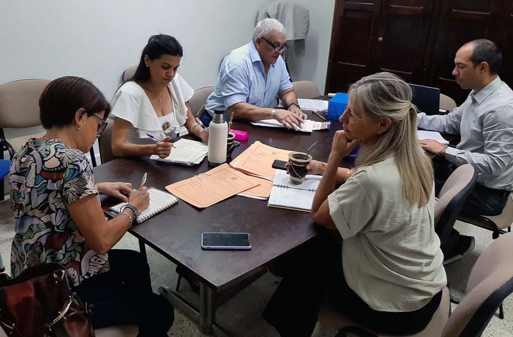 Reuniones de trabajo de las Comisiones de Cultura, de Producción, de Obras Públicas y de Transporte del HCD de Goya