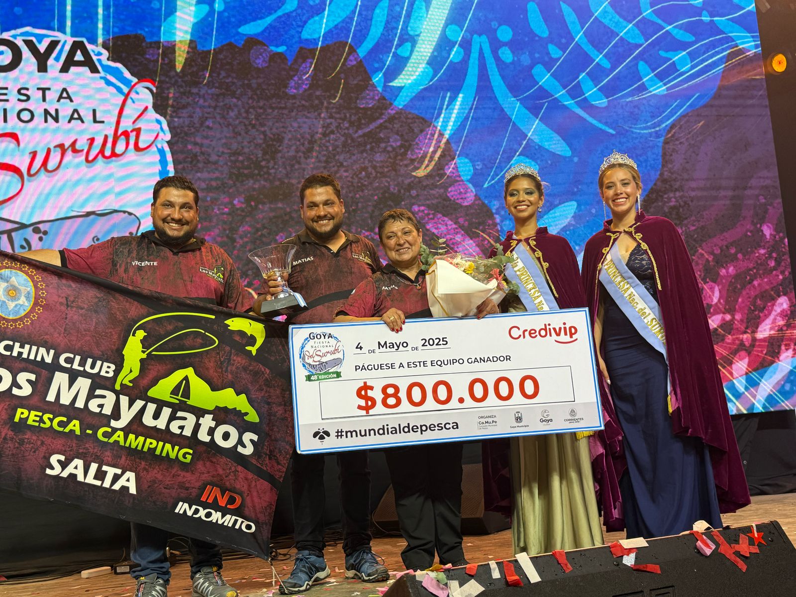 DAMA MEJOR CLASIFICADA MARÍA ALEJANDRA BORELLI