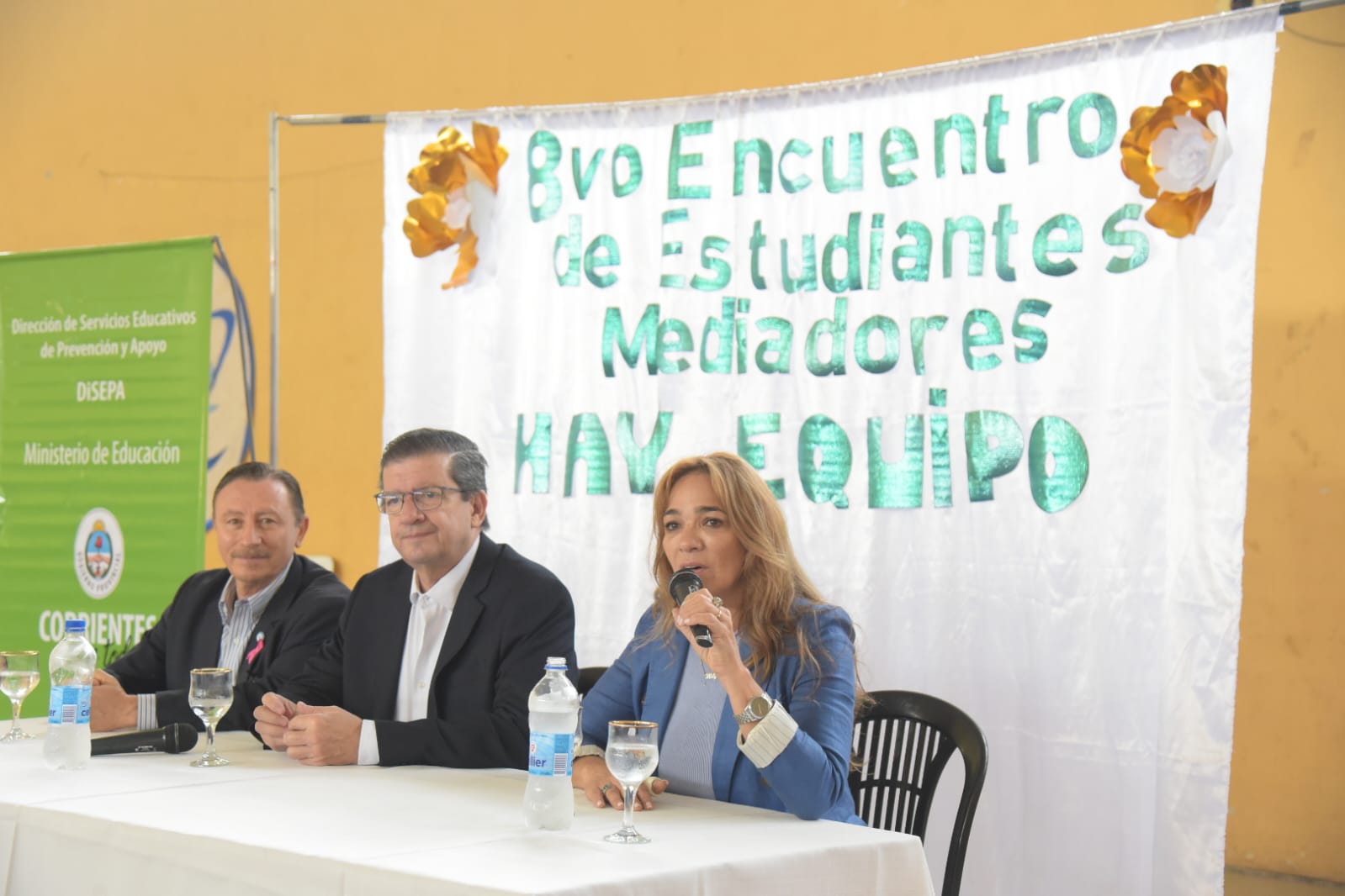 El Vicegobernador acompañó el acto de apertura de Estudiantes Mediadores