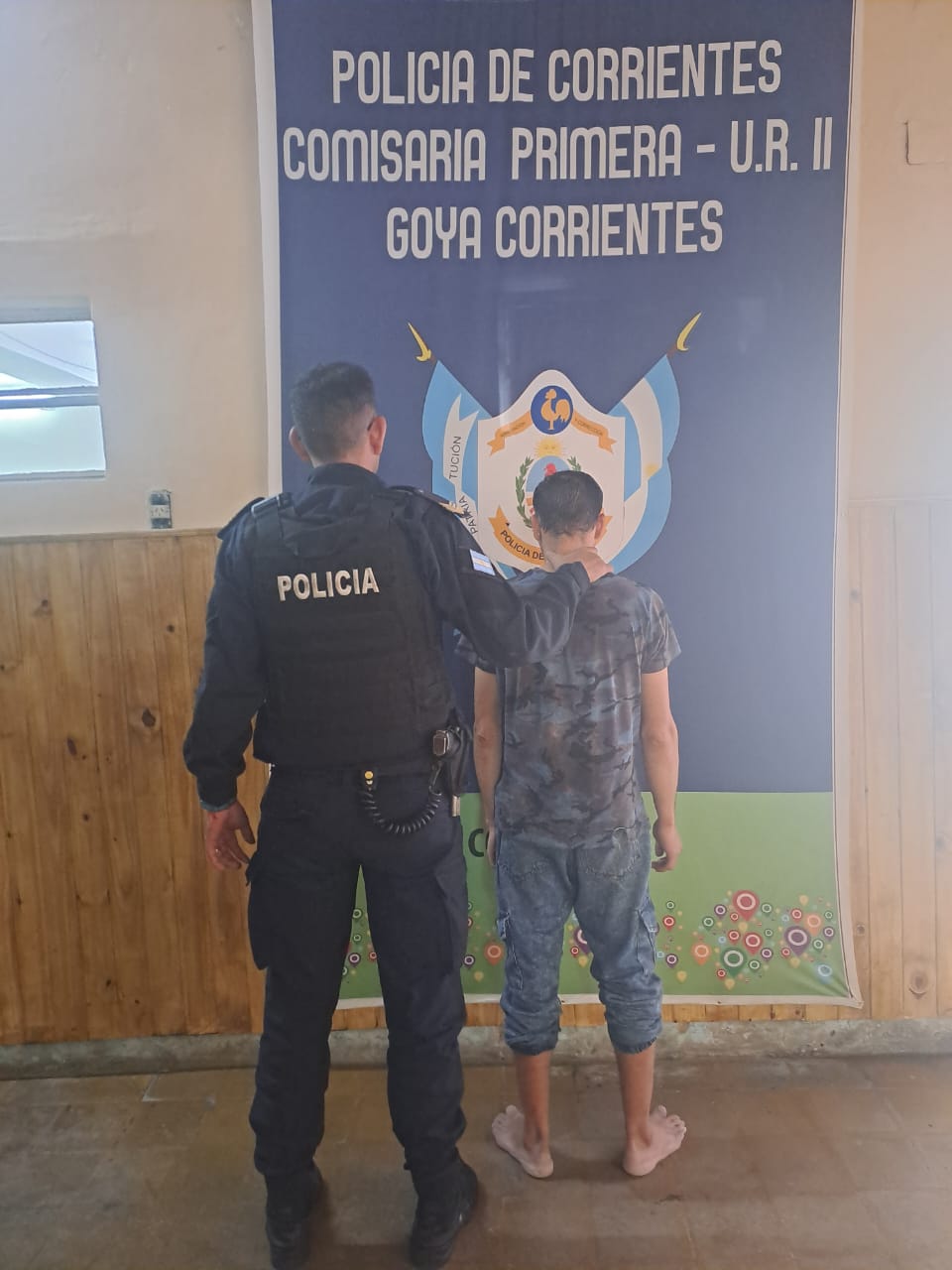 DETENIDO EN FLAGRANCIA POR ARREBATADOR