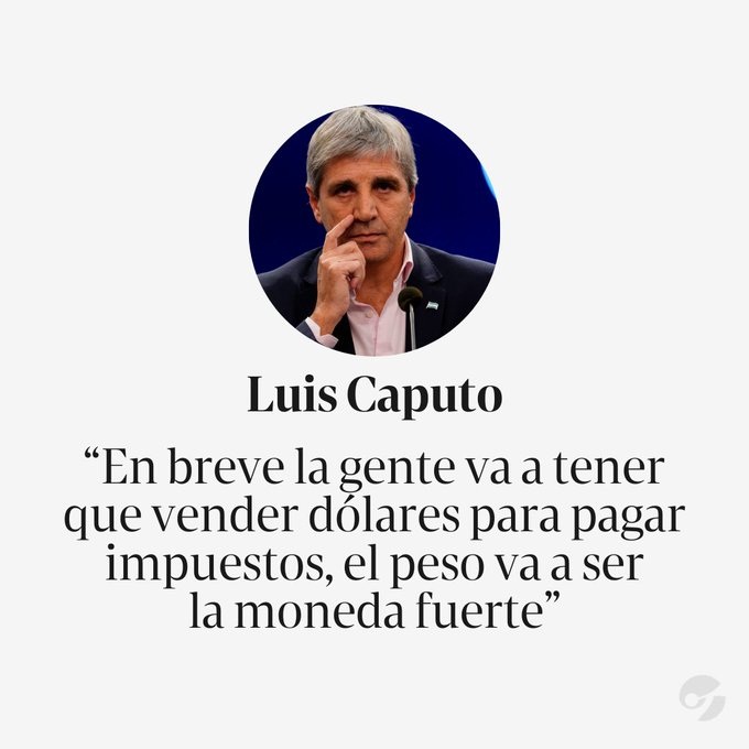 REPERCUSIONES POLÍTICAS ESTAFA ELECTORAL: DE IZQUIERDA A DERECHA, FURIA CONTRA LUIS CAPUTO