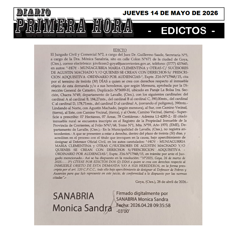 dia 1 sanabria
