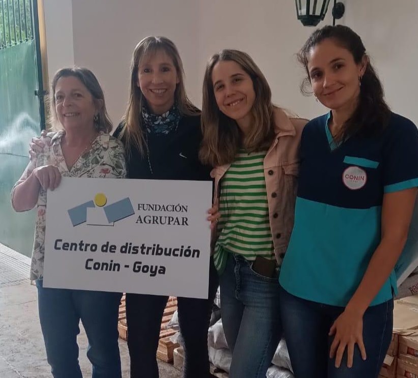 COORDINACIÓN DE DISCAPACIDAD DE GOYA ENTREGA MÓDULOS ALIMENTARIOS EN COLABORACIÓN CON FUNDACIÓN CONIN