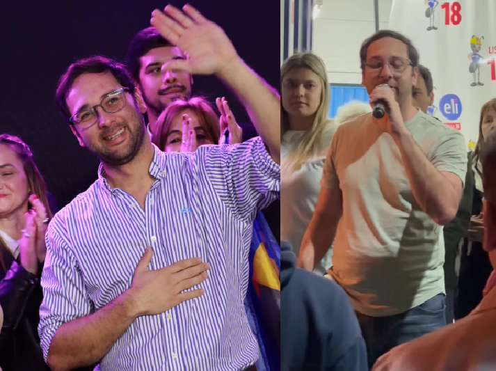 Pedrito Cassani, agradeció a la comunidad en la recta final de la campaña