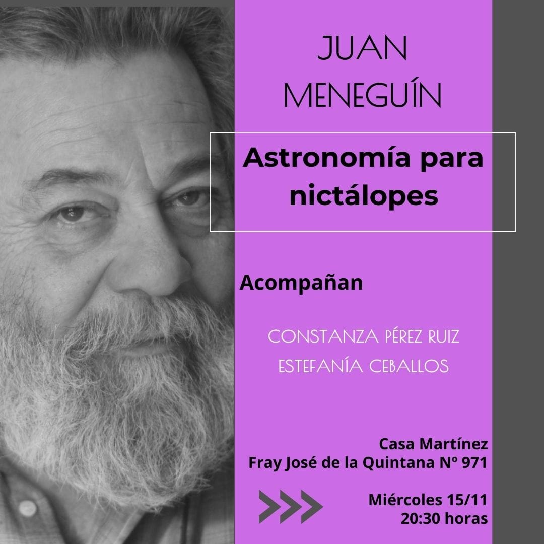 Presentarán en Corrientes “Astronomías para Nictálopes”