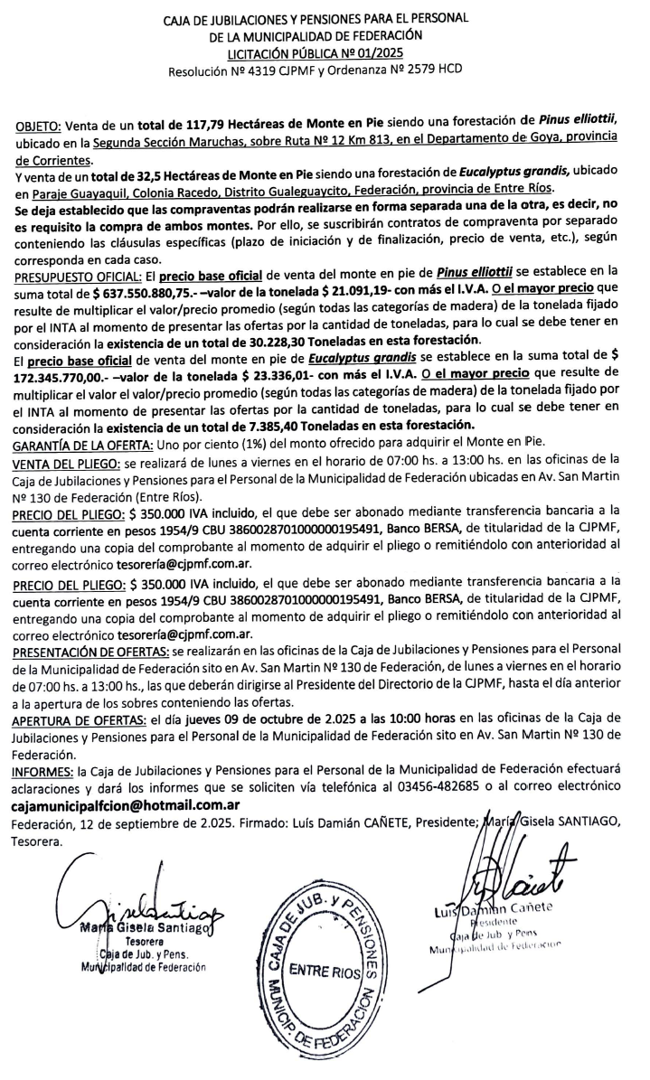edicto federacion dia 1