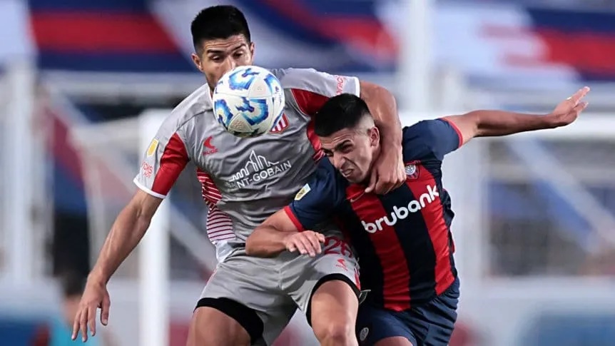 San Lorenzo y Estudiantes igualaron por Liga Profesional 2024