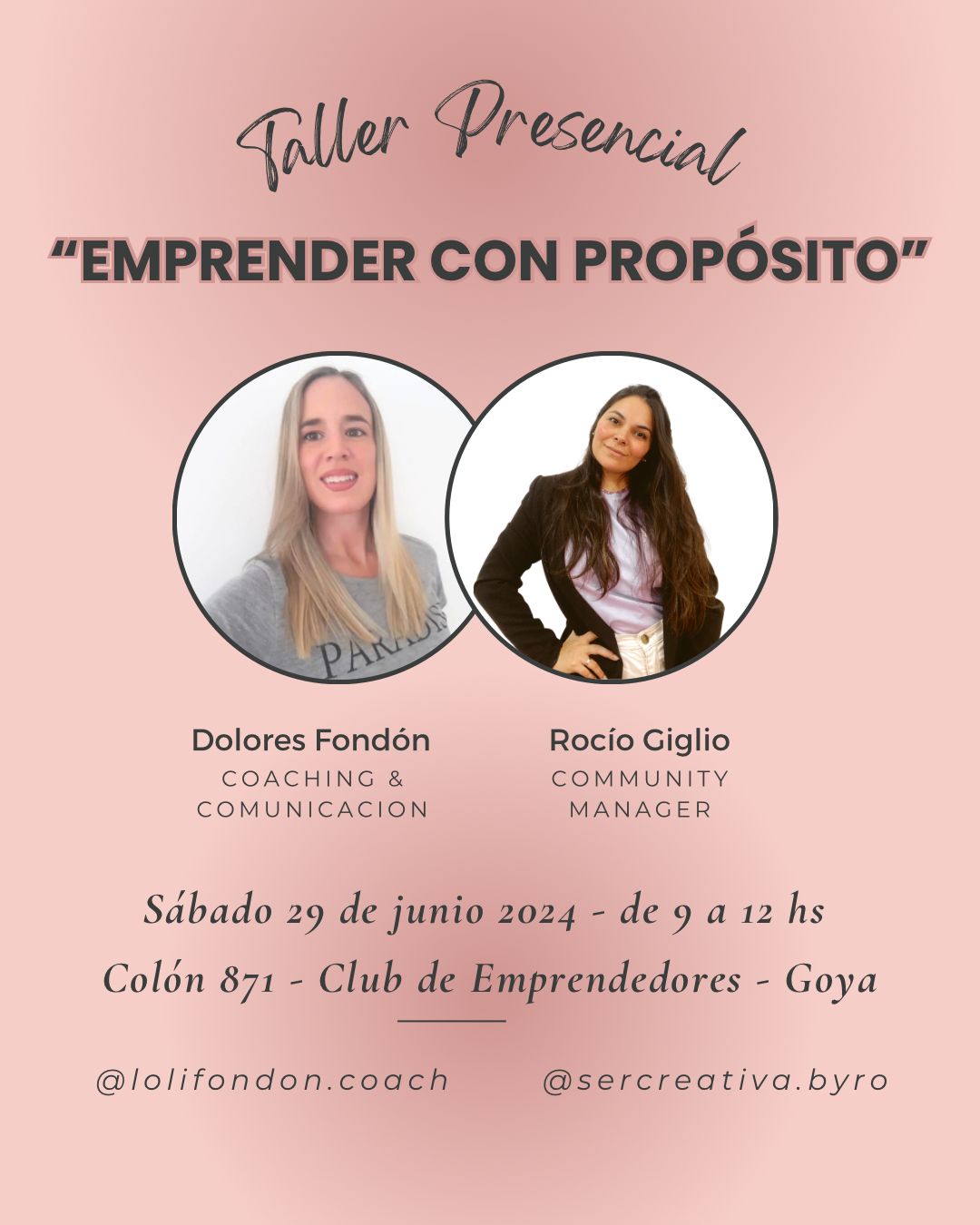 DICTARAN TALLER PARA EMPRENDEDORES: “EMPRENDER CON PROPÓSITO”