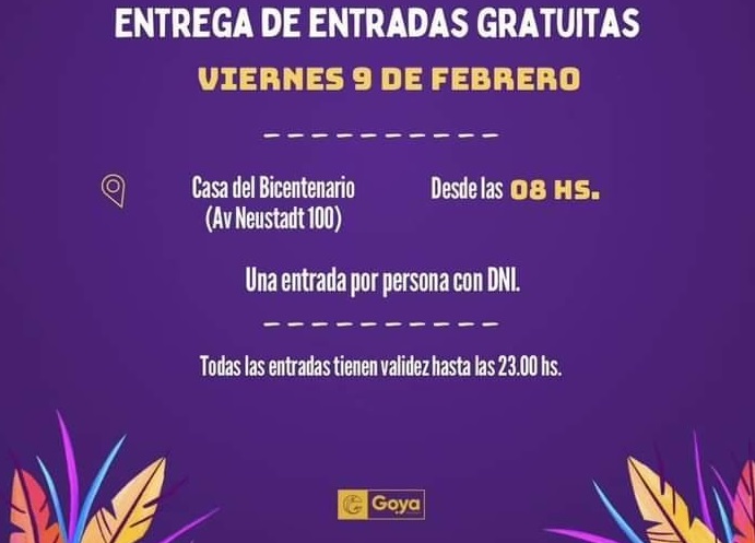 DESARROLLO HUMANO: ENTRADAS PARA LOS CORSOS Y PUESTOS DE ASISTENCIA