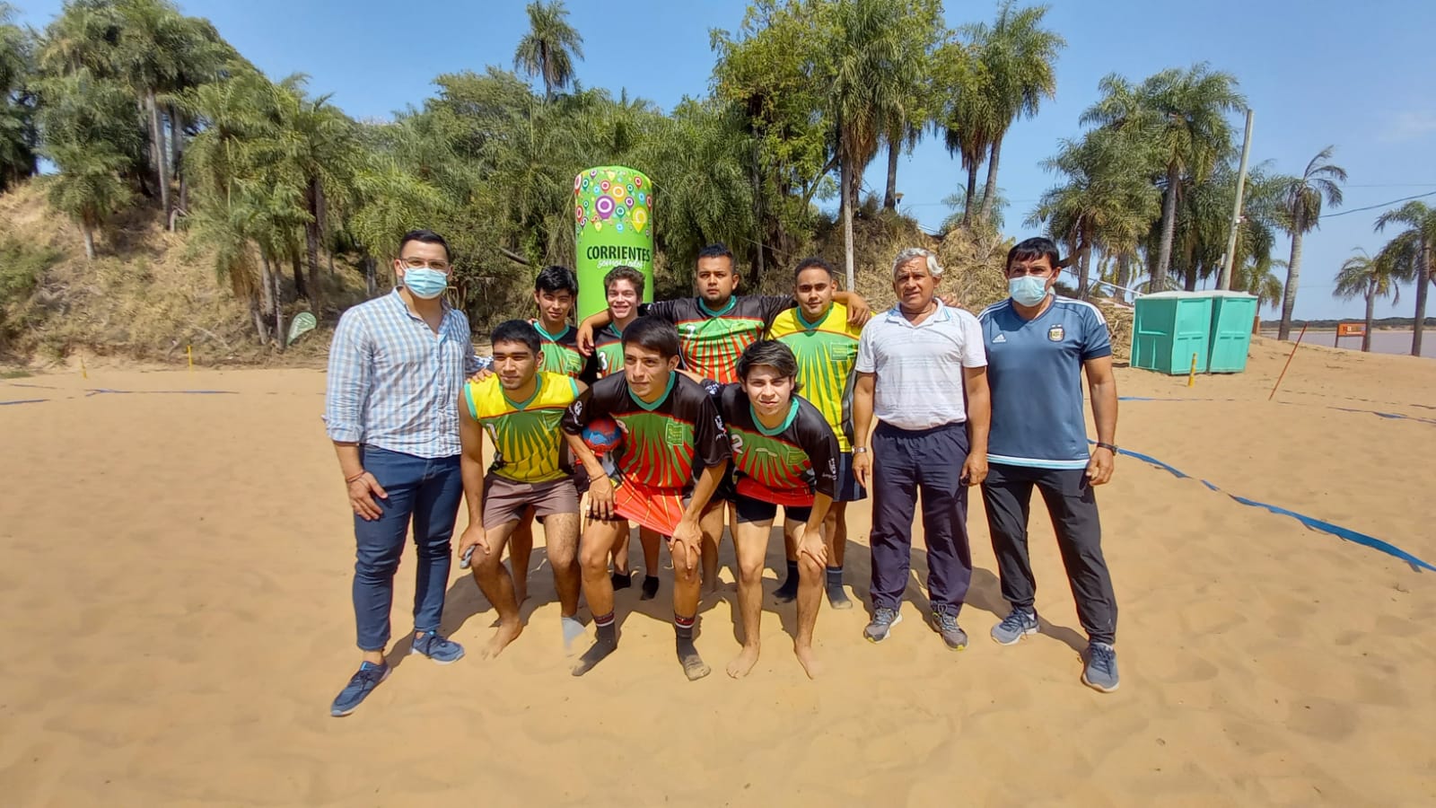 equipo de handball