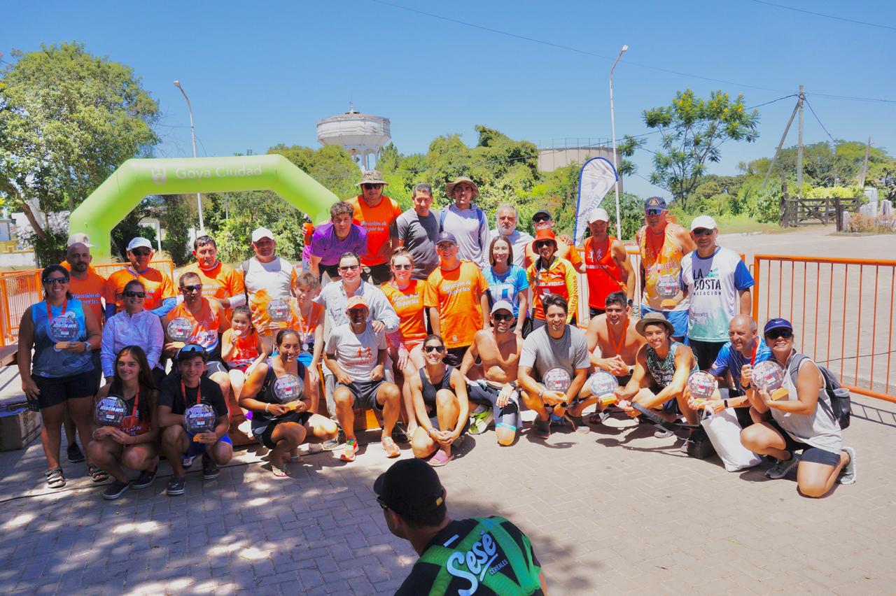 ACUATLÓN EN GOYA: “FUE UNA LINDA JORNADA' QUE IMPULSA EL DEPORTE Y EL TURISMO”, DIJO ALEJANDRO LAGO