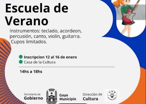 ESCUELA DE VERANO: Programa artístico para el verano