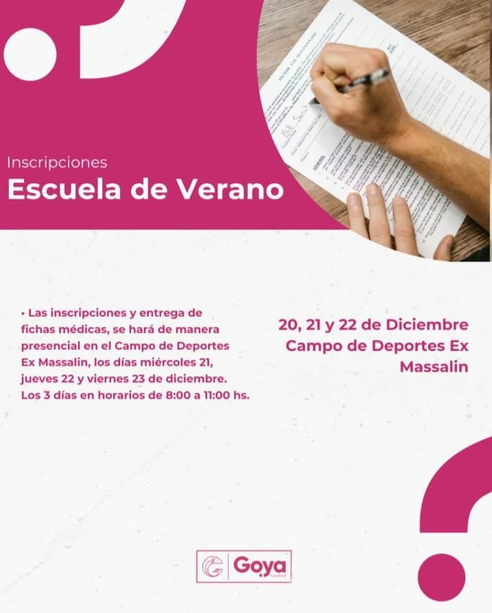 ESCUELA DE VERANO