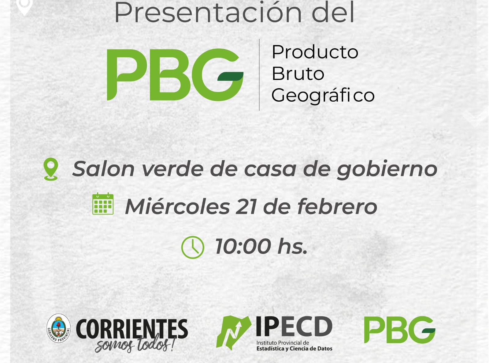 El Instituto de Estadística de Corrientes presentará la nueva medición del Producto Bruto Geográfico Provincial
