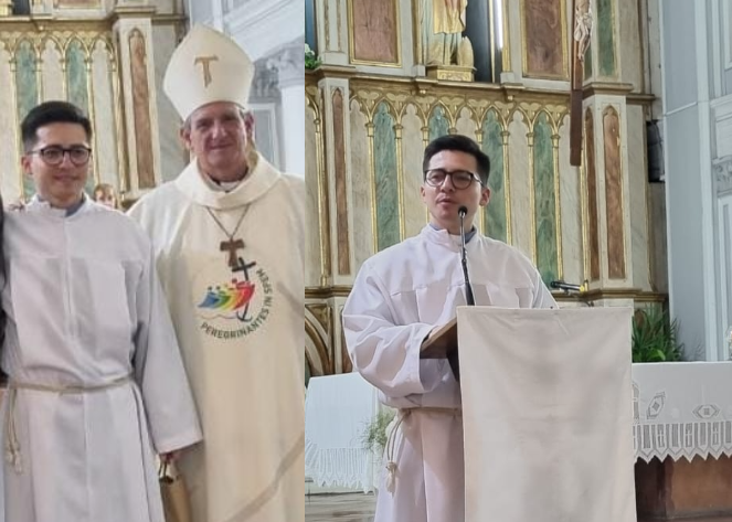 CAMINO AL SACERDOCIO: LA DIÓCESIS DE GOYA TIENE UN NUEVO ACÓLITO