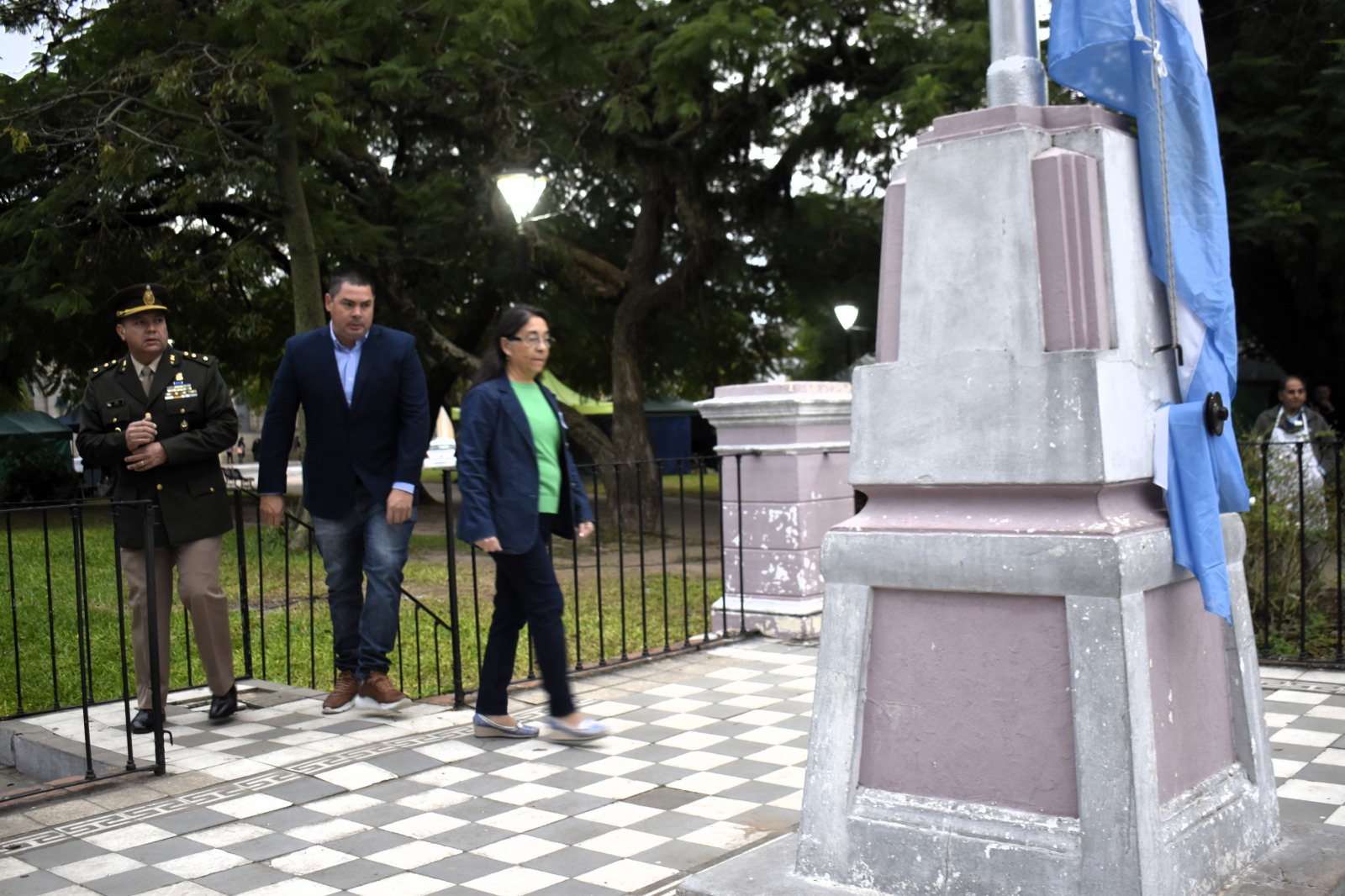  SECRETARIO DE GOBIERNO PRESIDIÓ EL ACTO POR DIA DEL HIMNO EN GOYA